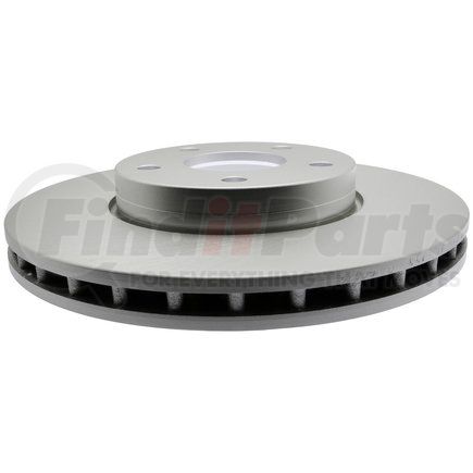 ACDelco 18A2841 Disc Brake Rotor - 5 Lug Holes, Cast Iron, Plain Vented, Front