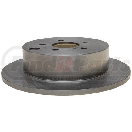 ACDelco 18A2958A Disc Brake Rotor - 5 Lug Holes, Cast Iron, Plain, Solid, Turned Ground, Rear