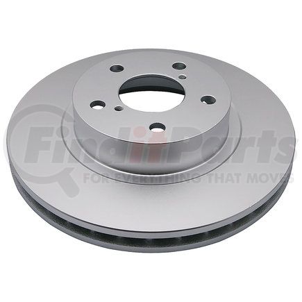 ACDelco 18A346AC Disc Brake Rotor - 5 Lug Holes, Cast Iron, Coated, Plain Vented, Front