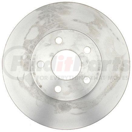 ACDelco 18A407A Disc Brake Rotor - 5 Lug Holes, Cast Iron, Non-Coated, Plain, Vented, Front
