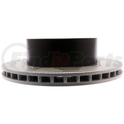 ACDelco 18A409SD Disc Brake Rotor - 5 Lug Holes, Cast Iron Slotted, Turned, Vented, Front