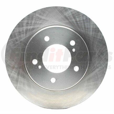 ACDelco 18A561A Disc Brake Rotor - 5 Lug Holes, Cast Iron, Non-Coated, Plain, Vented, Front