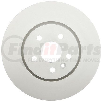 ACDelco 18A81034 Disc Brake Rotor - 6 Lug Holes, Cast Iron, Plain Vented, Front