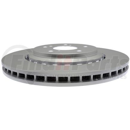 ACDelco 18A81063 Disc Brake Rotor - 8 Lug Holes, Cast Iron, Plain Vented, Front