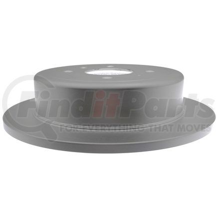 ACDelco 18A81052 Disc Brake Rotor - 8 Lug Holes, Cast Iron, Plain Solid, Rear