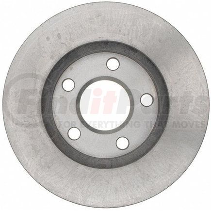 ACDelco 18A816 Disc Brake Rotor - 5 Lug Holes, Cast Iron, Plain, Turned Ground, Vented, Front