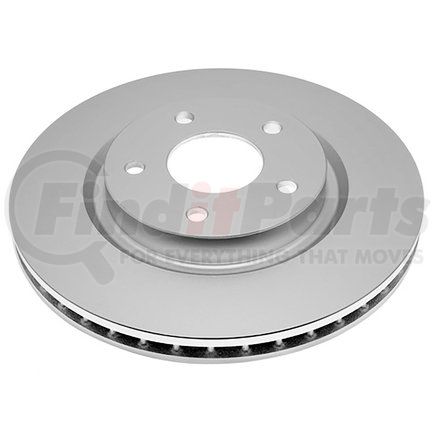 ACDelco 18A81773 Disc Brake Rotor - 6 Lug Holes, Cast Iron, Plain Vented, Front