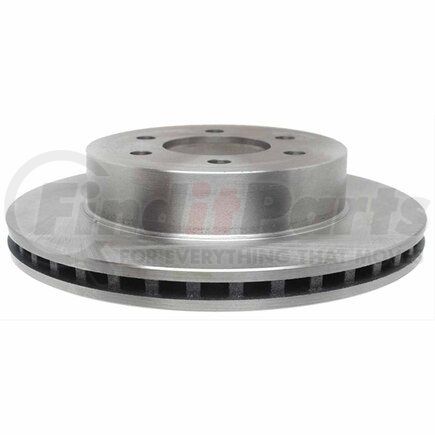 ACDelco 18A821A Disc Brake Rotor - 6 Lug Holes, Cast Iron, Non-Coated, Plain, Vented, Front