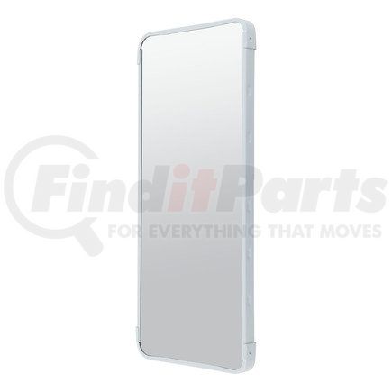 Retrac Mirror 600682 Side View Mirror Head, 7" x 16", Steel, White