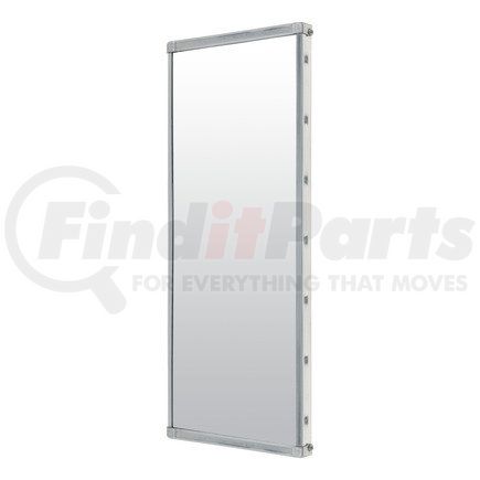 Retrac Mirror 600932 Side View Mirror Head, 6" x 16", Anodized, Aluminum