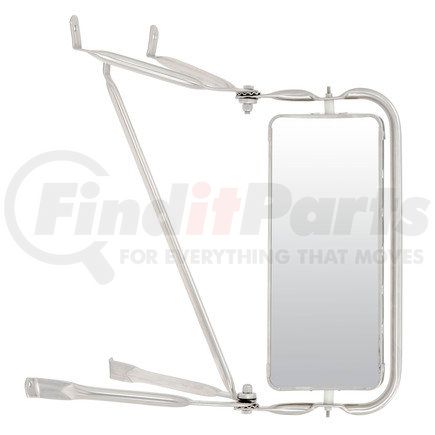 Retrac Mirror 603516 Side View Mirror, Custom, Stainless Steel