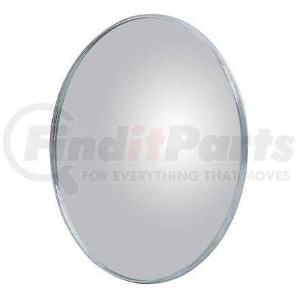 Retrac Mirror 610176 6in. Round Mirror Head, Convex, Anodized Alum