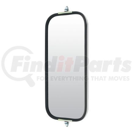 Retrac Mirror 610236 Side View Mirror Head, 7" x 16", Rib Back, White