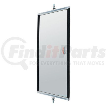 Retrac Mirror 610301 Side View Mirror Head, 7" x 16", OEM Style, Polished, Stainless Steel
