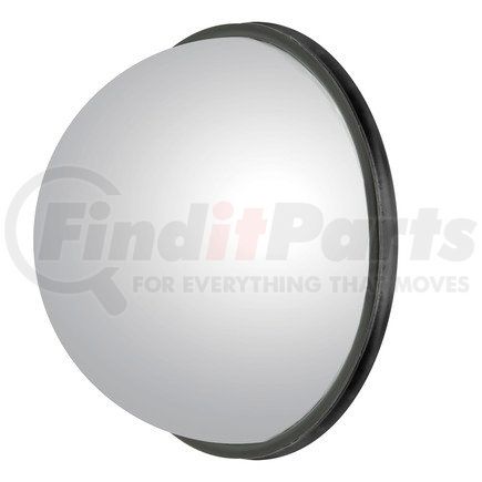 Retrac Mirror 610750 8in. Round Bubble Safety Mirror, Black