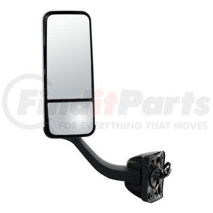 Retrac Mirror 612165 7" x 18" Motorized Dual-Vision Heated Pedestal Mirror Assembly (Driver Side)