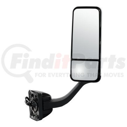 Retrac Mirror 612166 7" x 18" Motorized Dual-Vision Heated Pedestal Mirror Assembly (Passenger Side)