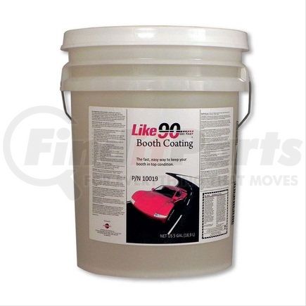 Like 90 10019 Booth Coating - 5 Gallon, Clear Washable