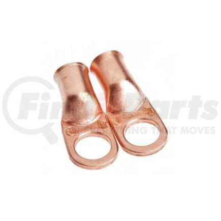 Forney Industries Inc. 60097 Cable Lug, Premium Copper, #1/0 Cable x 1/2" Stud (Carded), 2-Pack