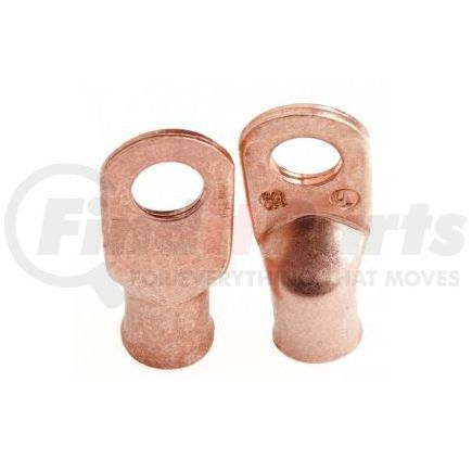 Forney Industries Inc. 60101 Cable Lug, Premium Copper, #4/0 Cable x 1/2" Stud (Carded), 2-Pack