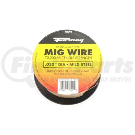 Forney Industries Inc. 42291 .030" ER70S-6 Mild Steel MIG Welding Wire, 2 Lbs.