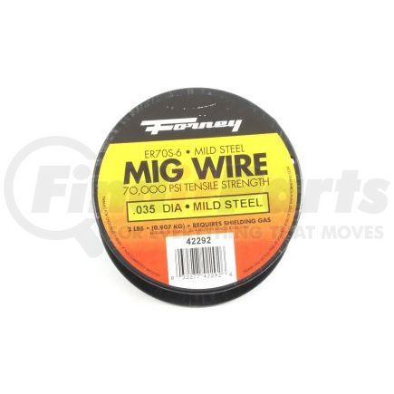 Forney Industries Inc. 42292 .035" ER70S-6 Mild Steel MIG Welding Wire, 2 Lbs.