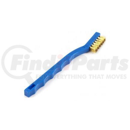 Forney Industries Inc. 70489 Wire Brush, Brass with Plastic Handle, 7-1/4" x .006"