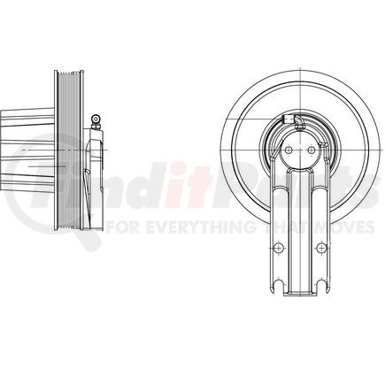 Kit Masters 010019631 Kysor-Style Hub - New