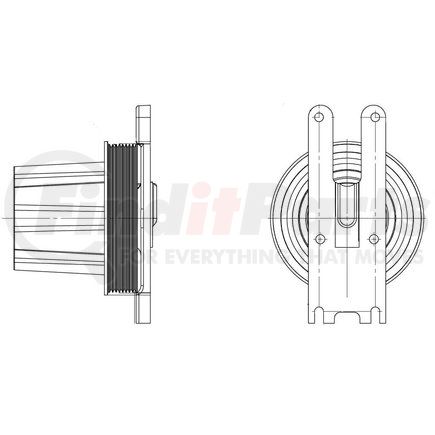 Kit Masters 010020079 Kysor-Style Hub - New