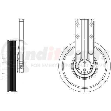 Kit Masters 010019778 Kysor-Style Hub - New