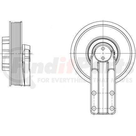 Kit Masters 010020255 Kysor-Style Hub - New