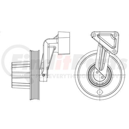 Kit Masters 010020174 Kysor-Style Hub - New