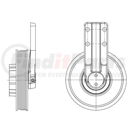 Kit Masters 010020227 Kysor-Style Hub - New