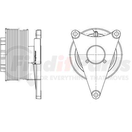 Kit Masters 010020369 Kysor-Style Hub - New