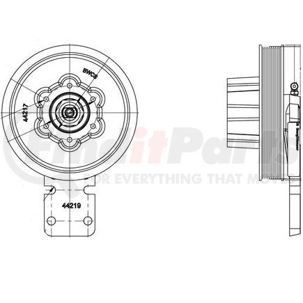 Kit Masters 010020377 Kysor-Style Hub - New