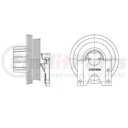 Kit Masters 010020476 Kysor-Style Hub - New