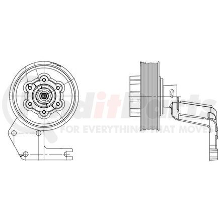 Kit Masters 010020639 Kysor-Style Hub - New