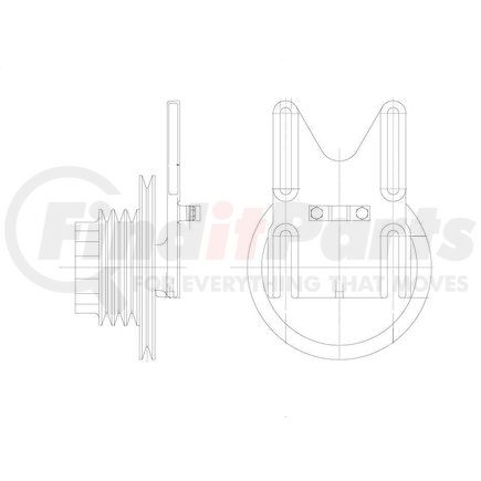 Kit Masters 1077-07735-06 Kysor-Style Hub - New