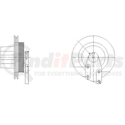 Kit Masters 1077-07770-05 Kysor-Style Hub - New