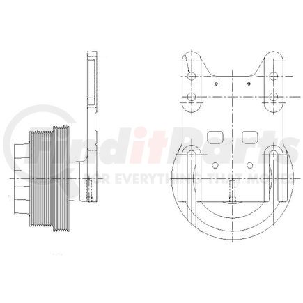 Kit Masters 1077-07905-02 Kysor-Style Hub - New