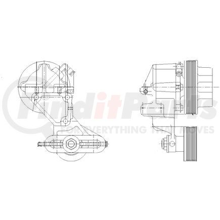 Kit Masters 1077-08039-01 Kysor-Style Hub - New