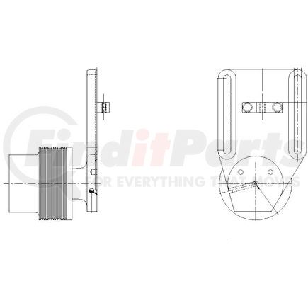 Kit Masters 1077-08217-02 Kysor-Style Hub - New