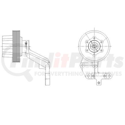 Kit Masters 1077-09075-03 Kysor-Style Hub - New