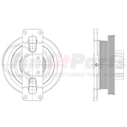 Kit Masters 1077-09323-01 Kysor-Style Hub - New