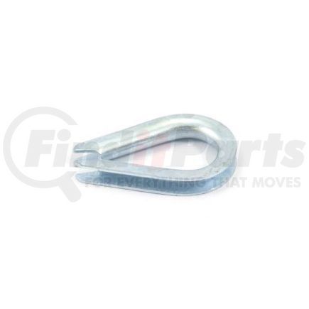 Forney Industries Inc. 61030 Wire Rope (Aircraft Cable) Thimbles 1/8" Zinc-Plated