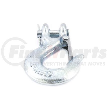 Forney Industries Inc. 61081 Clevis Slip Hook with Latch, 5/16" Drop-Forged Galvanized (2,875 Lbs. WLL)