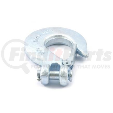 Forney Industries Inc. 61083 Clevis Slip Hook with Latch, 7/16" Drop-Forged Galvanized (5,000 Lbs. WLL)