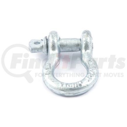 Forney Industries Inc. 61164 Anchor Shackle, Screw Pin 7/16" with 3,000 Lbs. Max Working Load