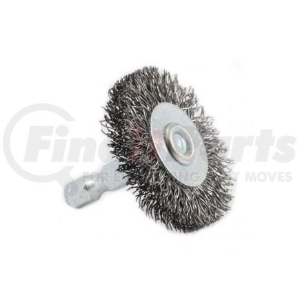 Forney Industries Inc. 72725 Crimped Wire Wheel, 1-1/2" x .012" Wire with 1/4" Hex Shank
