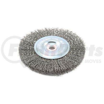 Forney Industries Inc. 72741 Crimped Wire Wheel Brush, 5" x .012" Wire with 1/2" - 5/8" Arbor